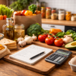 tanie gotowanie produkty spożywcze planowanie zakupów kuchnia budżet