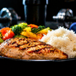 posiłek po treningu kurczak ryż warzywa dieta fitness